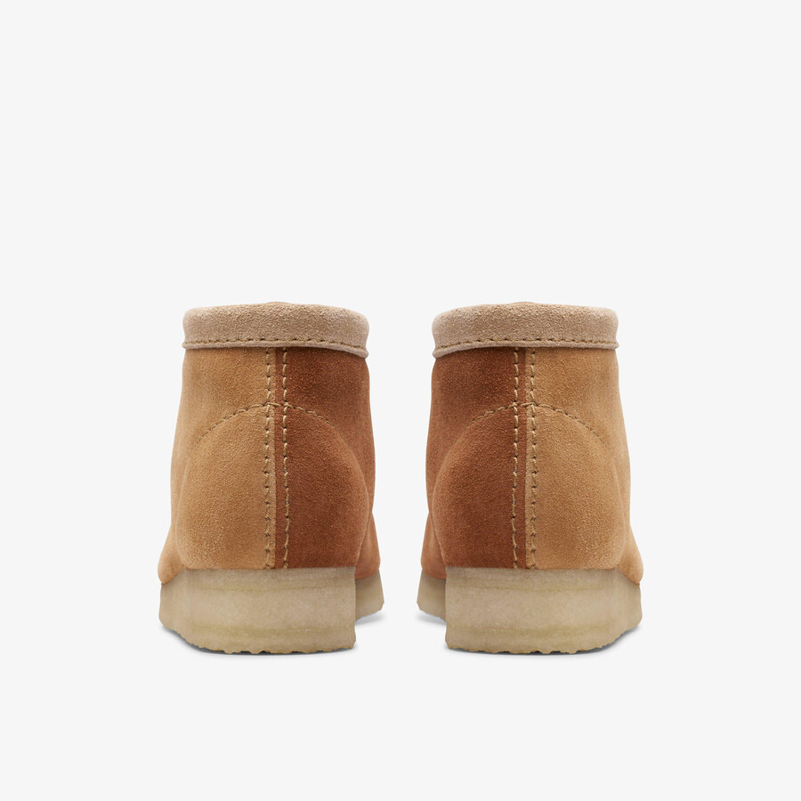 buty wallabee – połączenie koloru brązowego
